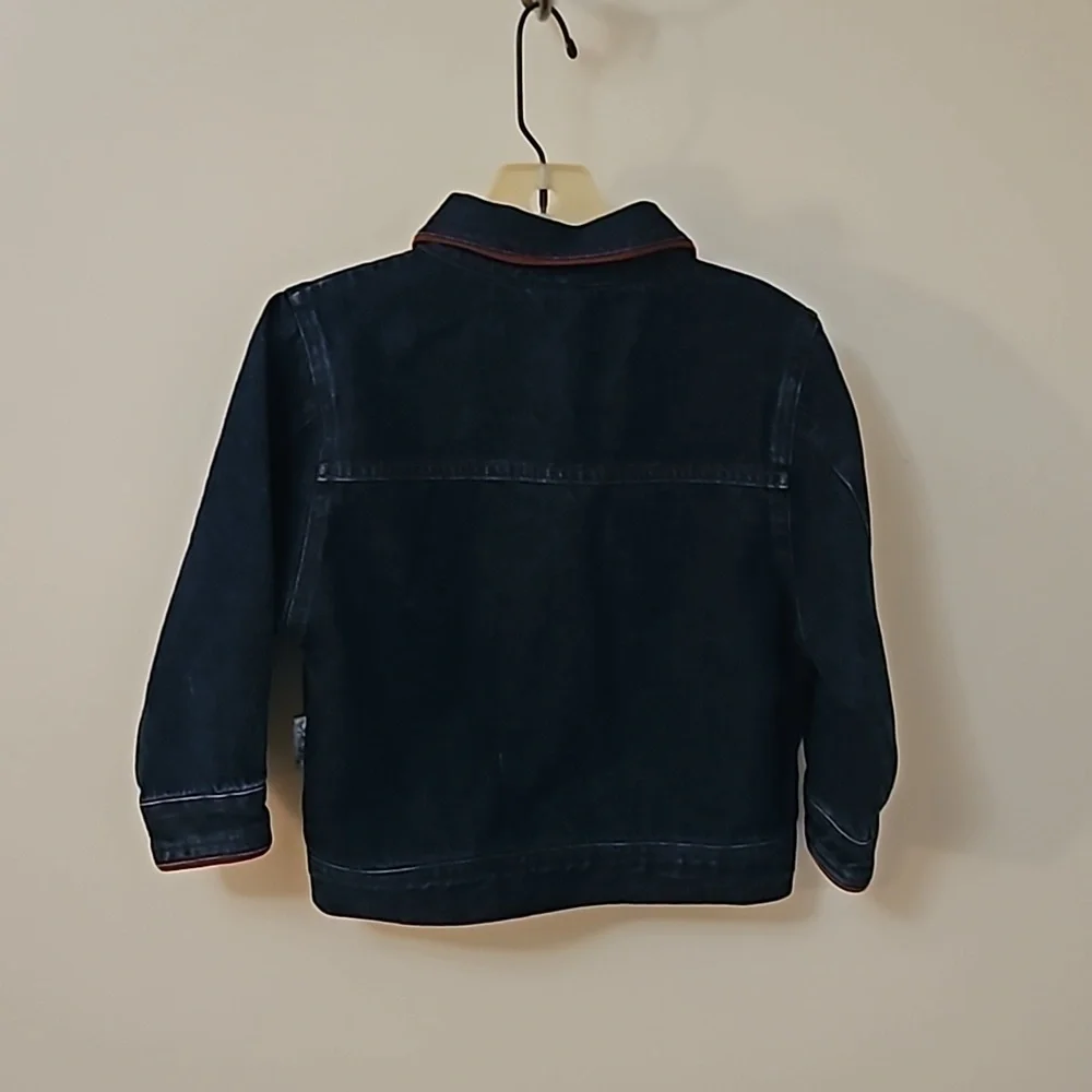 Vintage SPROCKETS Floral Embroidered Denim Snap Jean Jacket